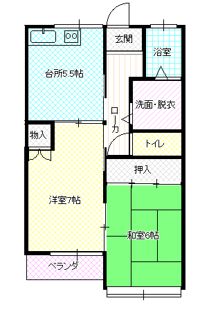グローブコートB202号室_2