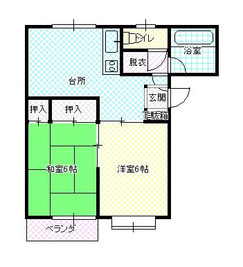 ハイムてんもりⅡ　A202号室_2